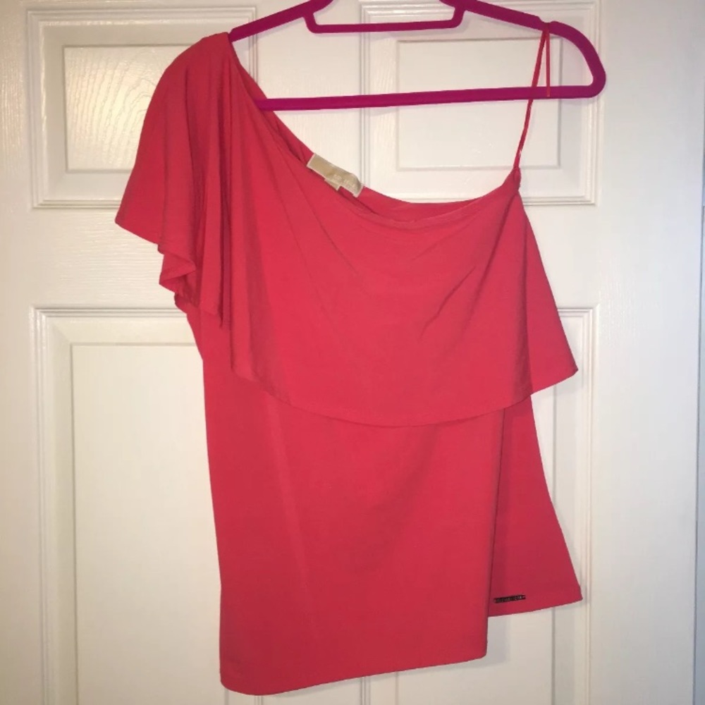 NWT Michael Kors one shoulder top